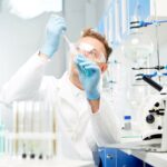 TestLabs scientist working on atp cleaning validation