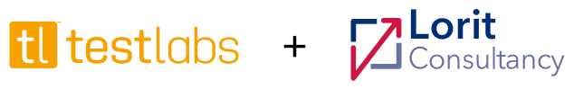testlabs-lorit Test Labs & Lorit Consultancy Logos